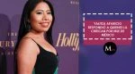 Yalitza Aparicio respondió a quienes la critican por irse de México