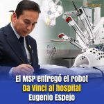 Hospital Eugenio Espejo contará con un robot para diversas operaciones